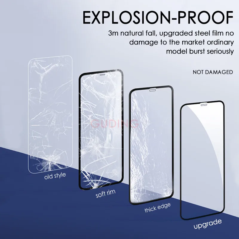 2Pcs Full Cover Protective Glass On The For iPhone 11 12 Pro Max X XS XR Screen Protector For iPhone 7 8 6 6s Plus SE 2020 Glass
2Pcs Full Cover Protective Glass On The For iPhone 11 12 Pro Max X XS XR Screen Protector For iPhone 7 8 6 6s Plus SE 2020 Glass