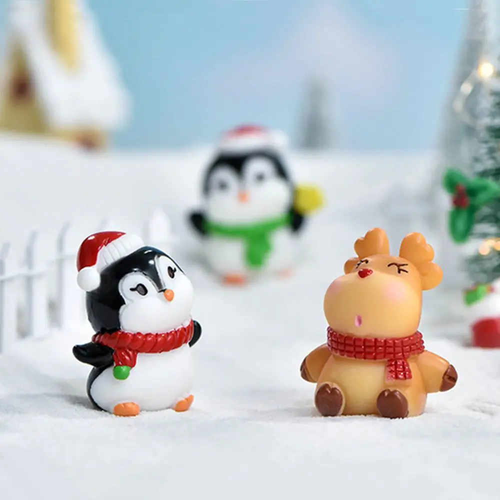 1 Piece Mini Christmas Animal Cow Penguin Small Statue Micro Landscape Doll House Little Figurine Crafts Ornament Miniatures
1 Piece Mini Christmas Animal Cow Penguin Small Statue Micro Landscape Doll House Little Figurine Crafts Ornament Miniatures
