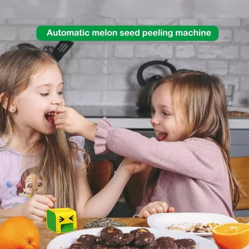 Electric Melon Seed Machine Sunflower Seed Sheller Opener Nutcracker Funny Automatic Peeling and Shelling Household Kitchen Tool
Electric Melon Seed Machine Sunflower Seed Sheller Opener Nutcracker Funny Automatic Peeling and Shelling Household Kitchen Tool
