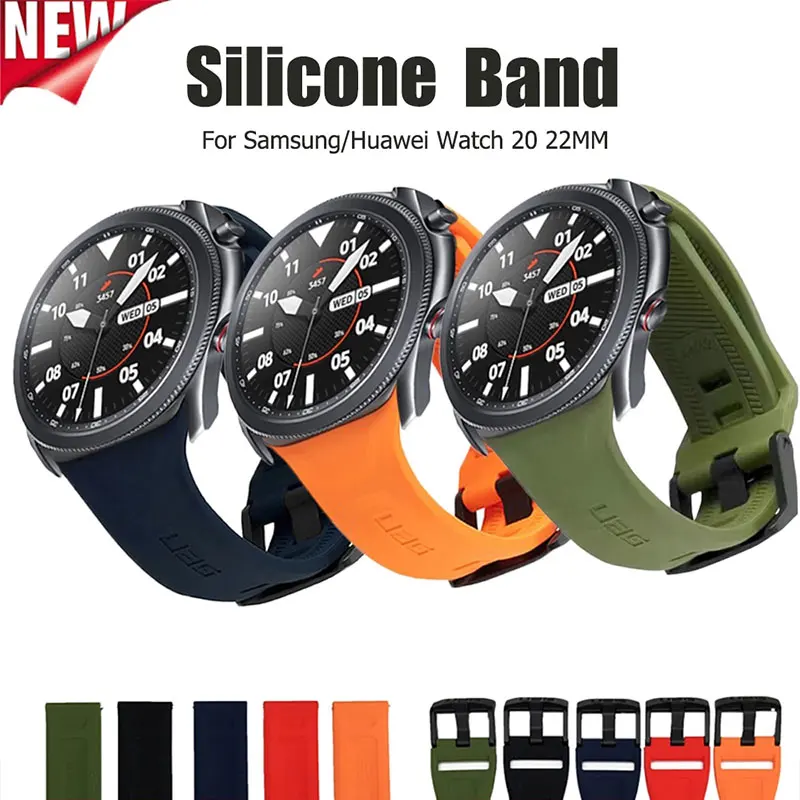 Ремешок силиконовый для Galaxy Watch 4 46 мм 42 мм, мягкий спортивный браслет для Samsung Gear S3 Amazfit Bip Huawei Gt 2 Pro, 22 мм 20 мм
Ремешок силиконовый для Galaxy Watch 4 46 мм 42 мм, мягкий спортивный браслет для Samsung Gear S3 Amazfit Bip Huawei Gt 2 Pro, 22 мм 20 мм