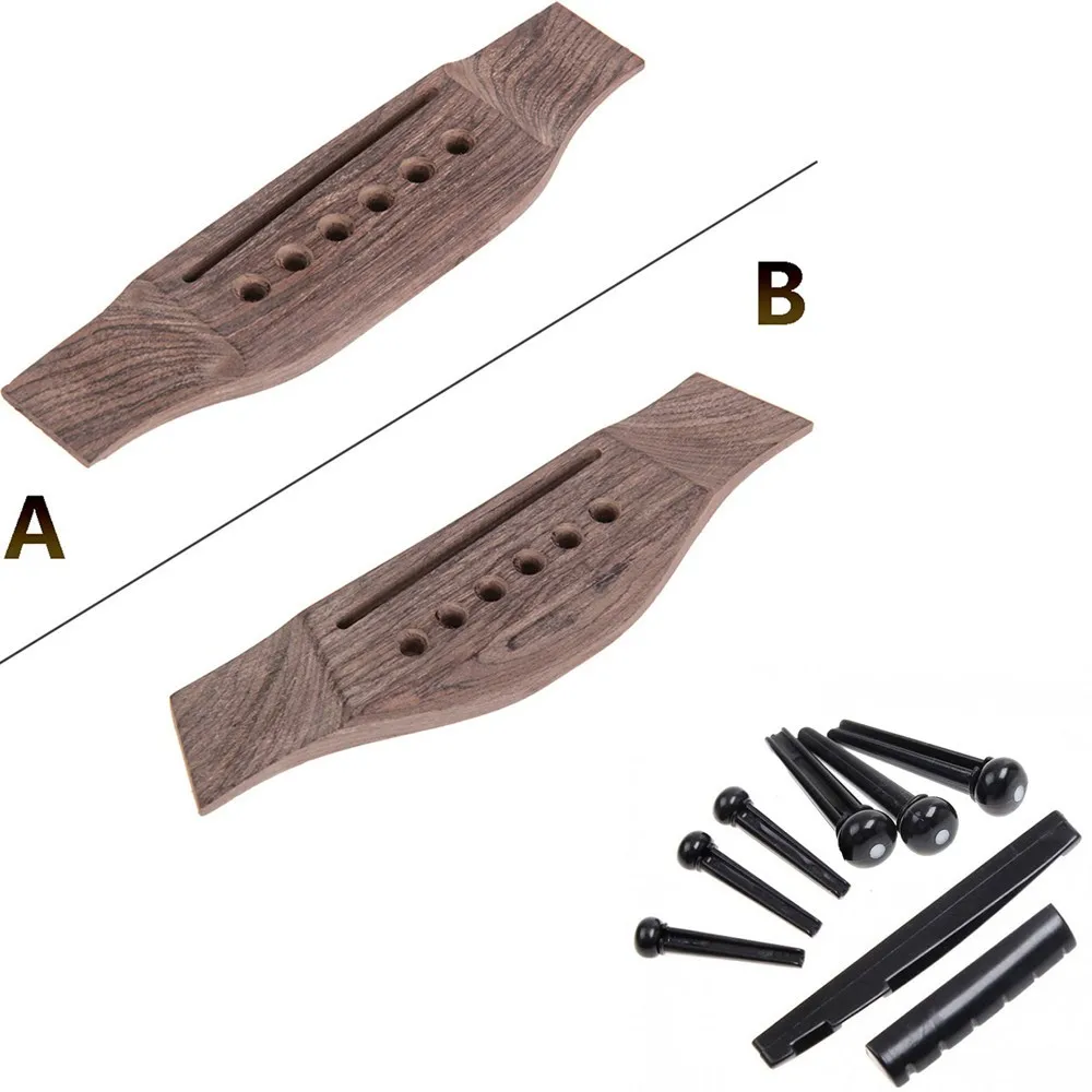 9 Pieces/set Of Acoustic Guitar Rosewood Bridge + Upper And Lower String Pillows + String Nails For Acoustic Guitar Nut Saddle
9 Pieces/set Of Acoustic Guitar Rosewood Bridge + Upper And Lower String Pillows + String Nails For Acoustic Guitar Nut Saddle