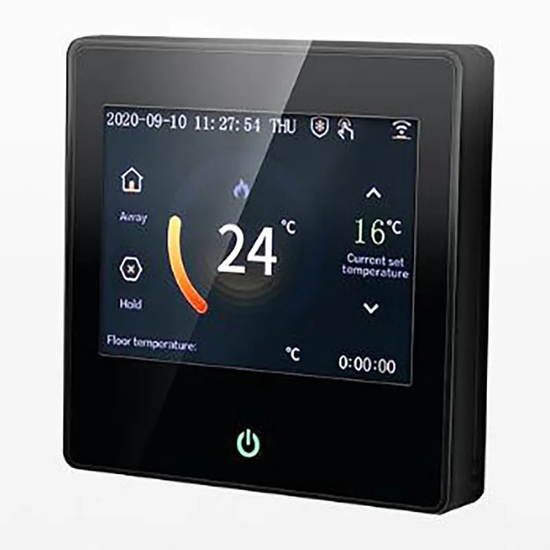 ME102 Color Screen with WIFI Electric Heating Press Thermostat 16A 
ME102 Color Screen with WIFI Electric Heating Press Thermostat 16A