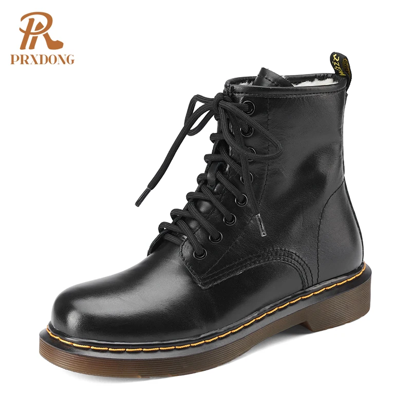 New Women Martin Boots 3cm Heel Genuine Leather Classics Retro Lace-up Platform Winter Autumn Shoes Female Girls Ankle Boots 39
New Women Martin Boots 3cm Heel Genuine Leather Classics Retro Lace-up Platform Winter Autumn Shoes Female Girls Ankle Boots 39