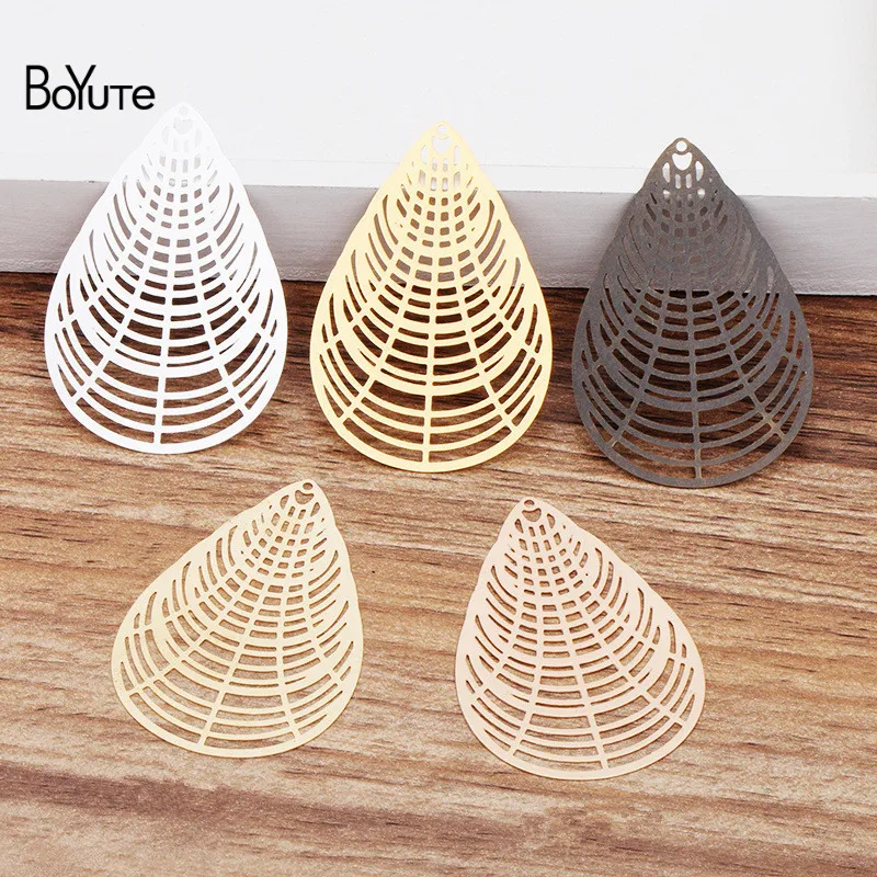 BoYuTe (20 Pieces/Lot) 34*50MM Metal Brass Hollow out Water Drop Pendant Sheet Diy Hand Made Jewelry Materials Wholesale
BoYuTe (20 Pieces/Lot) 34*50MM Metal Brass Hollow out Water Drop Pendant Sheet Diy Hand Made Jewelry Materials Wholesale