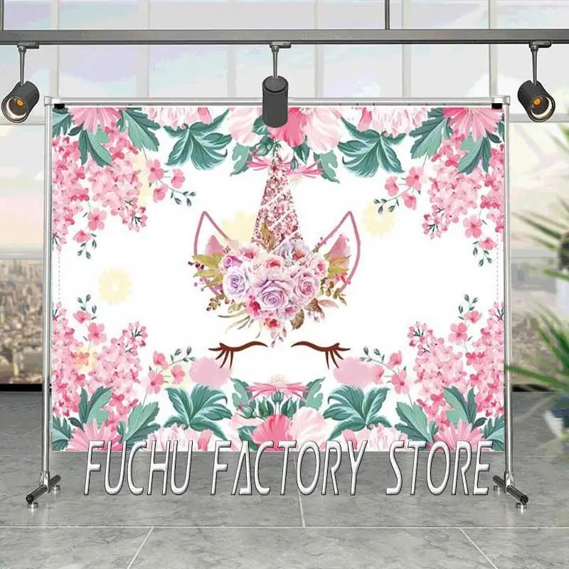 Beautiful Flowers Unicorn Girlish Heart Series Background Girl Birthday Party Decoration Photography Studio 3d Digital Backdrop
Beautiful Flowers Unicorn Girlish Heart Series Background Girl Birthday Party Decoration Photography Studio 3d Digital Backdrop