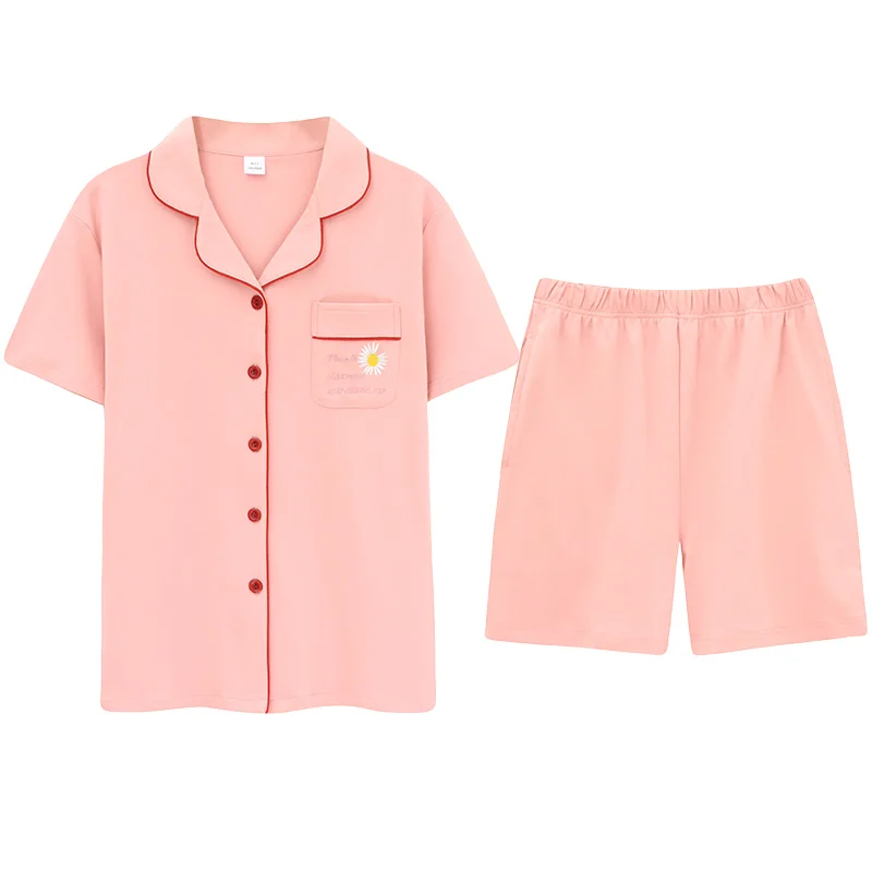 100% Cotton Summer Cardigan Pyjamas Short Pajamas Set for Women Summer Sleepwear Home Clothes 80 kg Pijama verano mujer
100% Cotton Summer Cardigan Pyjamas Short Pajamas Set for Women Summer Sleepwear Home Clothes 80 kg Pijama verano mujer