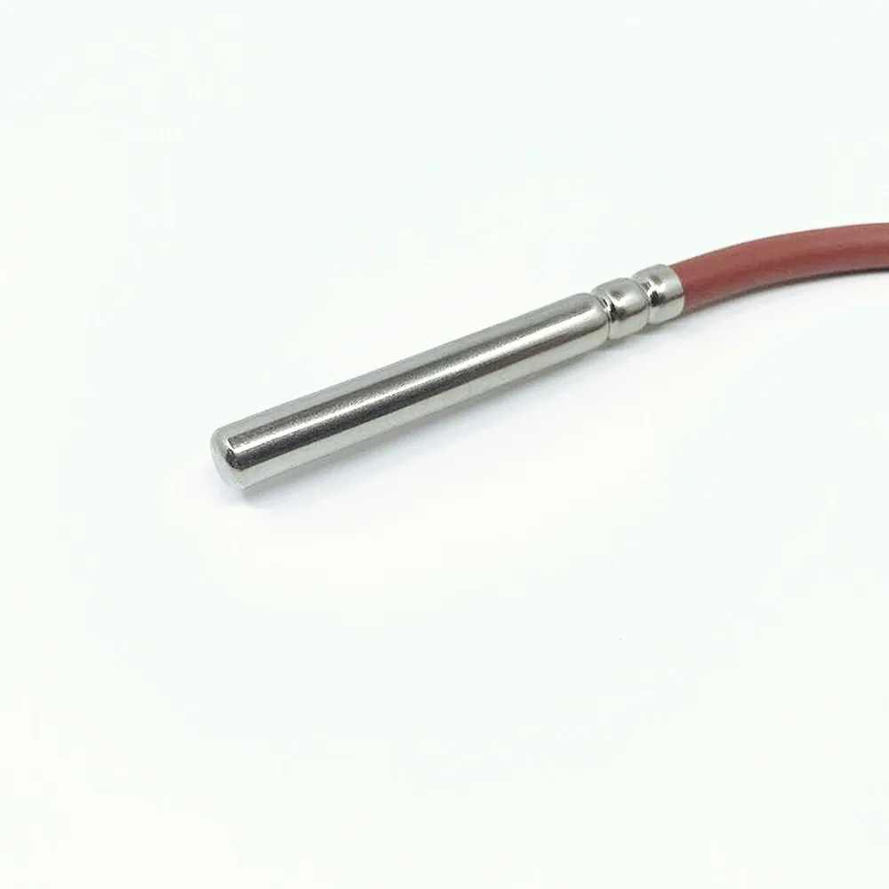 waterproof pt100 temperature sensor 5mm*50mm three wire platinum thermal resistance silicone wire shield cable
waterproof pt100 temperature sensor 5mm*50mm three wire platinum thermal resistance silicone wire shield cable