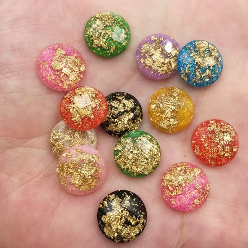 40Pcs Mix 12mm Resin Glitter Filled Gold Foil Facet Round Gems Flatback Bead Rhinestone Scrapbook DIY Wedding Ornament Craft
40Pcs Mix 12mm Resin Glitter Filled Gold Foil Facet Round Gems Flatback Bead Rhinestone Scrapbook DIY Wedding Ornament Craft