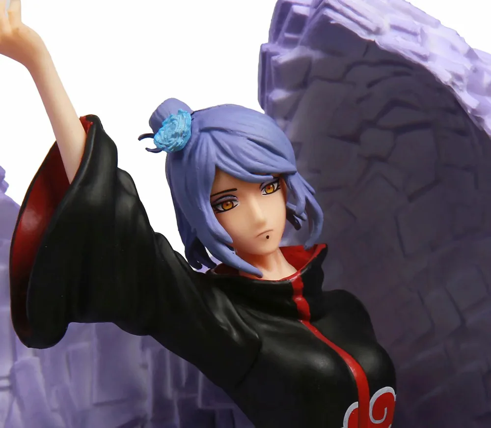 39 cm Anime Shippuden Akatsuki GK Konan Statue PVC Action Figure Collectible Model Toys For Children Gifts
39 cm Anime Shippuden Akatsuki GK Konan Statue PVC Action Figure Collectible Model Toys For Children Gifts
