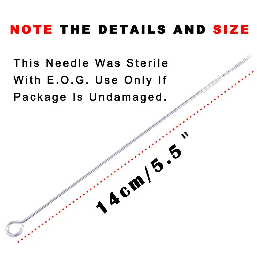 Total 100pcs 7RL Disposable Sterile Needles Round Liner and 7DT Disposable Nozzle Tip Mouth (Needles and Nozzle Tip for Each 50p
Total 100pcs 7RL Disposable Sterile Needles Round Liner and 7DT Disposable Nozzle Tip Mouth (Needles and Nozzle Tip for Each 50p