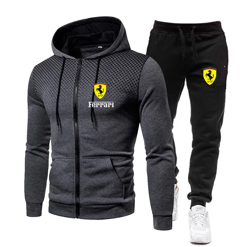 2021 new Brand Printed Men's Sportswear Two Piece Spring And Autumn Casual Zipper Hooded Jacket Sport + Casual Pullover Set
2021 new Brand Printed Men's Sportswear Two Piece Spring And Autumn Casual Zipper Hooded Jacket Sport + Casual Pullover Set