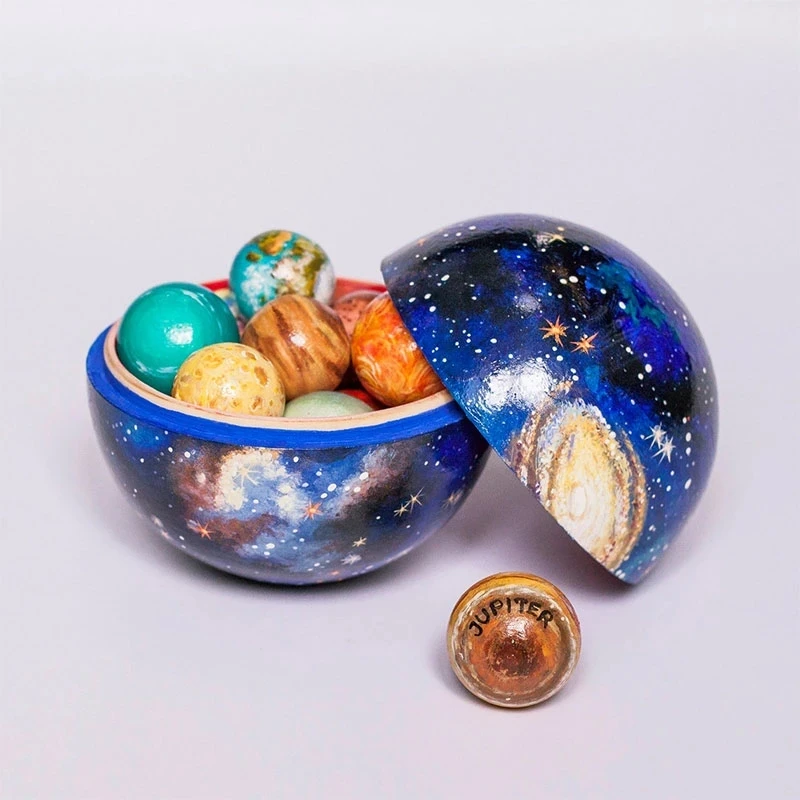 Wooden Solar System Cosmos Learning Game Toy Wooden Desktop Ornament Home Office Decor S55
Wooden Solar System Cosmos Learning Game Toy Wooden Desktop Ornament Home Office Decor S55