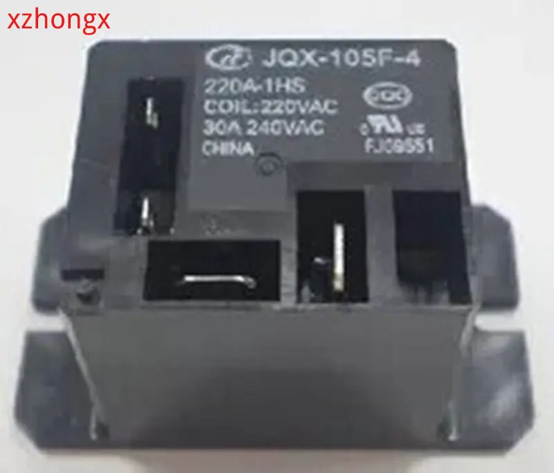 Фото JQX-105F-4-220A-1HS AC 220VAC 30A HF105F 4 контакта | Электронные компоненты и принадлежности