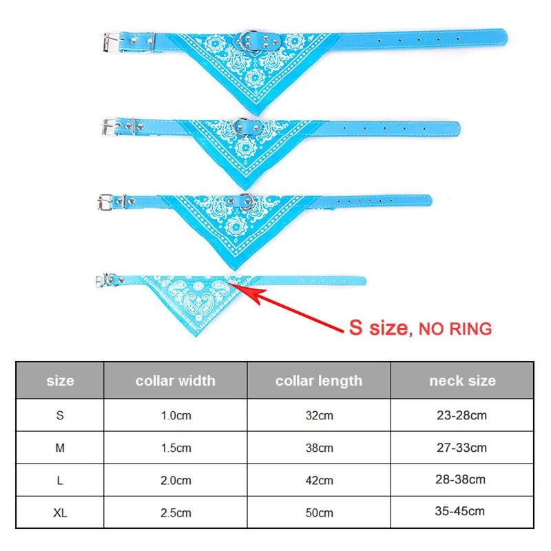 Бандана для собак и кошек регулируемый ошейник домашних питомцев поводки щенков