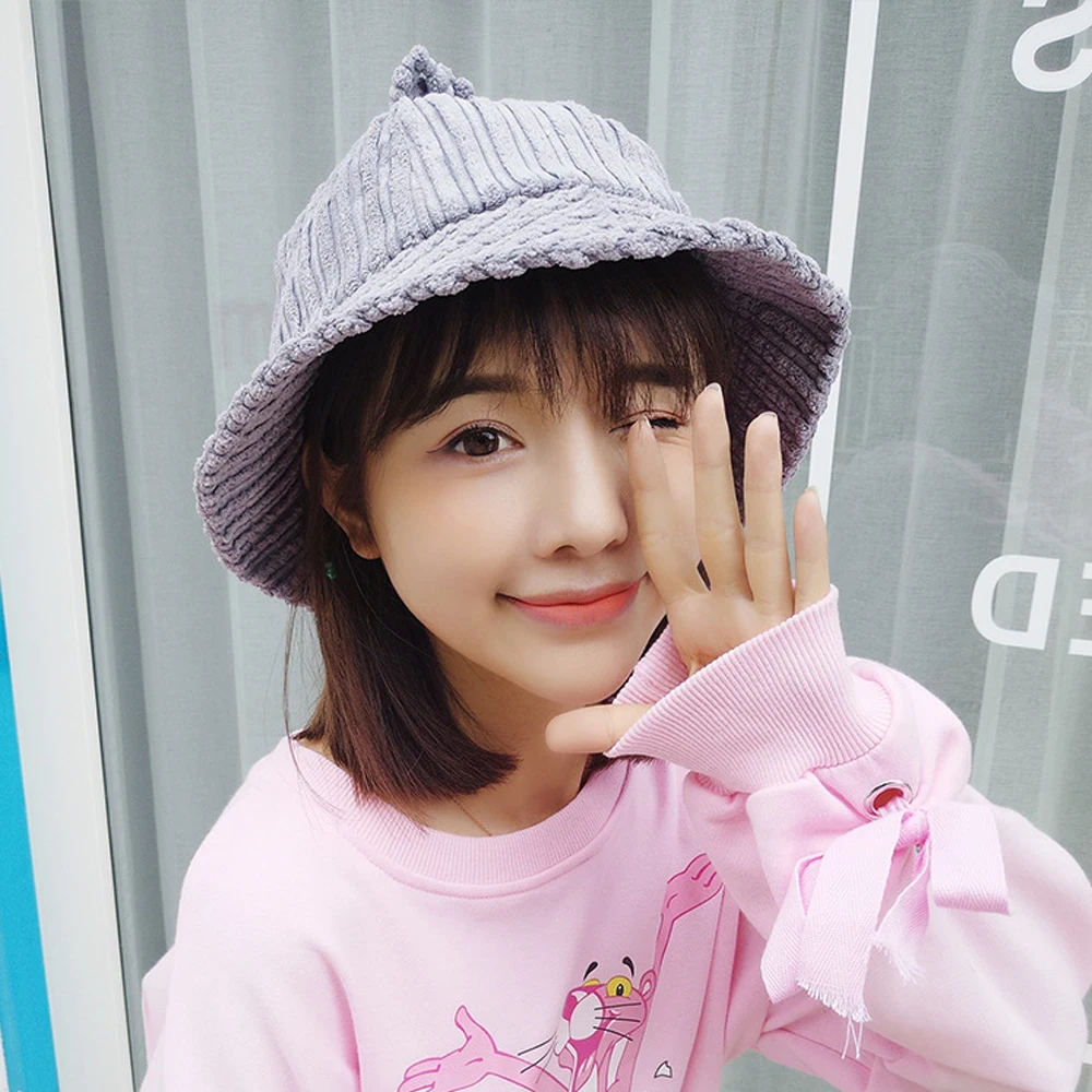 Women's Cap 2021 Fashionable Autumn Sweet Bucket Hat Cute Fisherman Hat Student Outing Simple Ear Protection Warm Winter Panama
Women's Cap 2021 Fashionable Autumn Sweet Bucket Hat Cute Fisherman Hat Student Outing Simple Ear Protection Warm Winter Panama