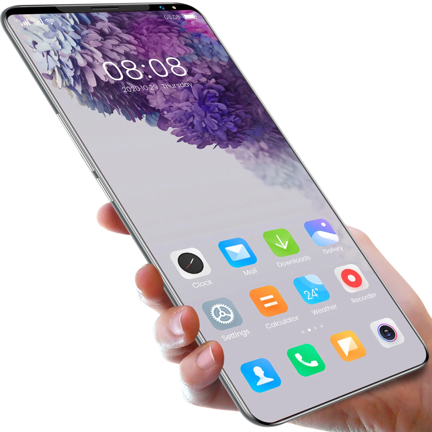 New Arrival 2021 P50 Pro 10Core Smartphone 5G MTK6889 5.5Inch 24MP+32MP 6+128G Finger Face ID 5600MAH Android10.0
New Arrival 2021 P50 Pro 10Core Smartphone 5G MTK6889 5.5Inch 24MP+32MP 6+128G Finger Face ID 5600MAH Android10.0