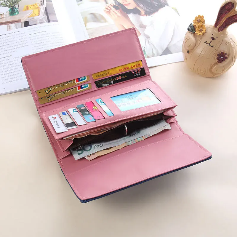 Women Matte Leather Lady Purse High Quality Female Wallets Card Holder Clutch purses CN(Origin) coin wallet women
Women Matte Leather Lady Purse High Quality Female Wallets Card Holder Clutch purses CN(Origin) coin wallet women