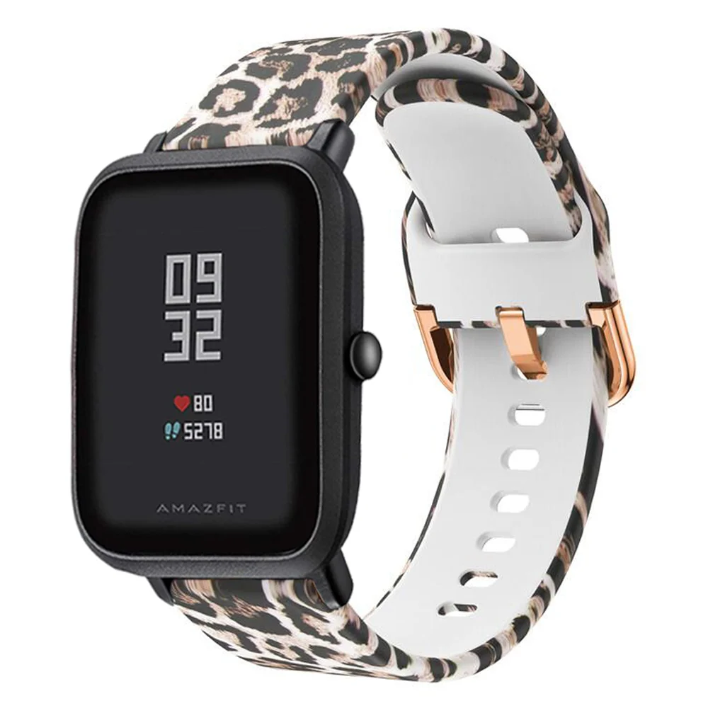 20mm Printing Silicone Watch Strap for Huami Amazfit GTS GTR 42mm Bracelet for Huami Amazfit BIP lite/2/2e/mini Watch Bands
20mm Printing Silicone Watch Strap for Huami Amazfit GTS GTR 42mm Bracelet for Huami Amazfit BIP lite/2/2e/mini Watch Bands