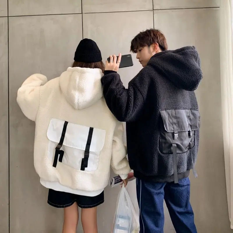 2021 Men Lovers Wear Women Winter Autumn Hip Hop Sweatshirt Hoodie Streetwear Harajuku Warm Big Pocket Pullover Cotton Hoodie
2021 Men Lovers Wear Women Winter Autumn Hip Hop Sweatshirt Hoodie Streetwear Harajuku Warm Big Pocket Pullover Cotton Hoodie