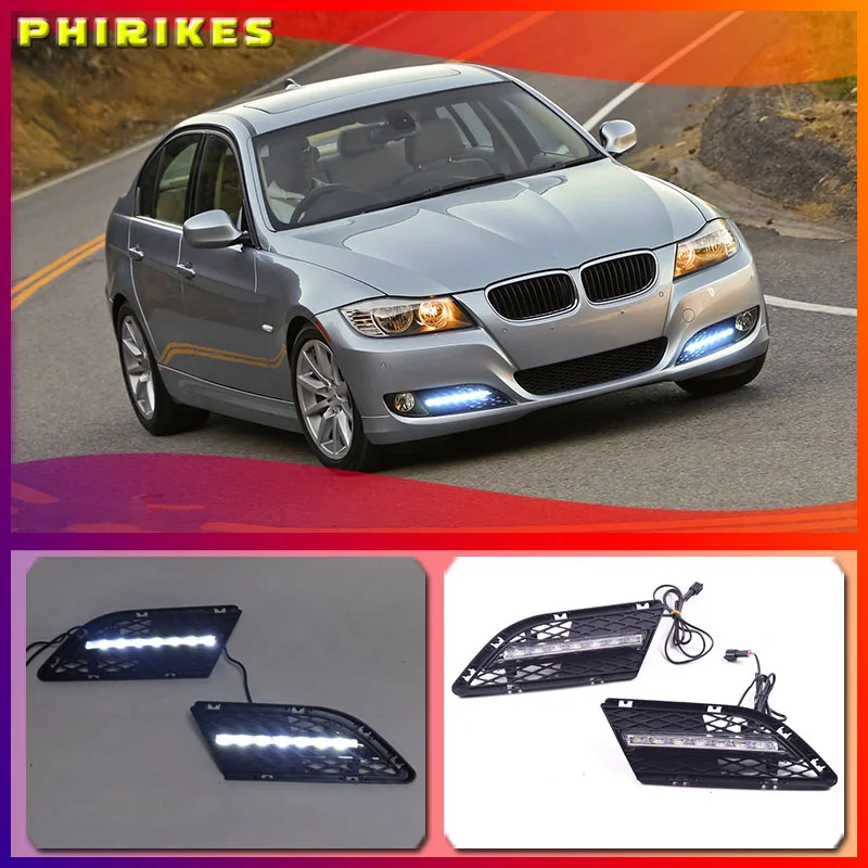 2PCS Car LED DRL For BMW E90 3series 328i 320i 323i 325i 330i 2010 2011 2012 Daytime Running Lights Daylight Fog lamp
2PCS Car LED DRL For BMW E90 3series 328i 320i 323i 325i 330i 2010 2011 2012 Daytime Running Lights Daylight Fog lamp