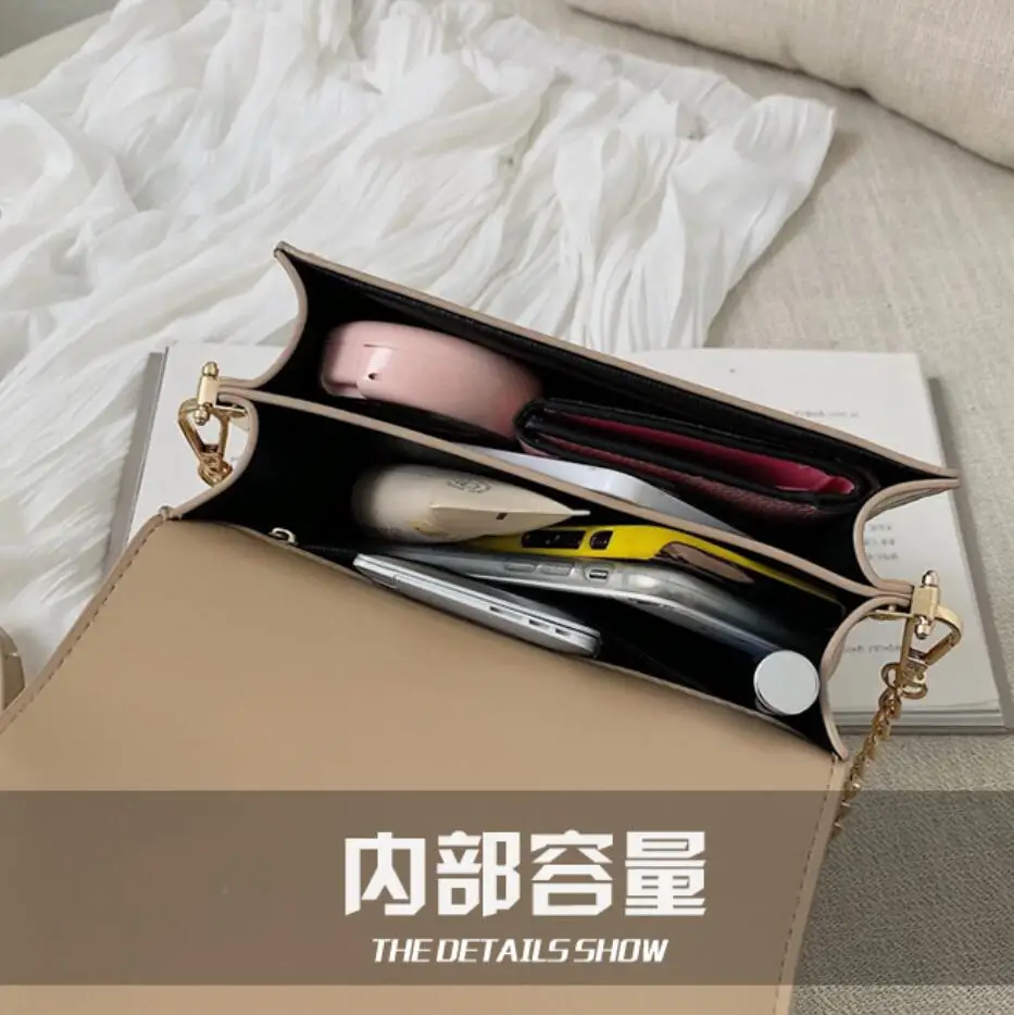 Luxury Women's Designer Brand Handbag 2021 Fashion New High Quality PU Leather Flip Square package simple Shoulder Messenger Bag
Luxury Women's Designer Brand Handbag 2021 Fashion New High Quality PU Leather Flip Square package simple Shoulder Messenger Bag