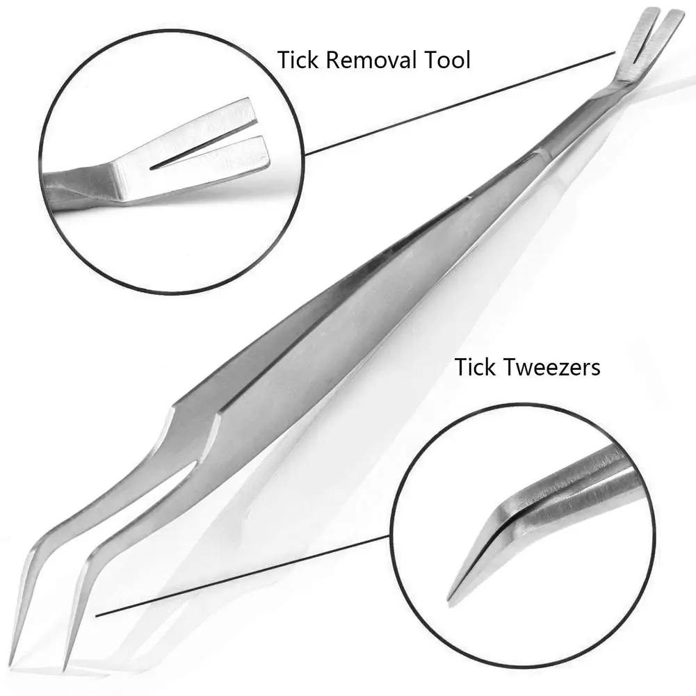 2 In 1 Stainless Steel Tick Tweezers Professional Quick Cat Dog Tick Removal Tool People Pet Supplies Dog Tick Removal Dropship
2 In 1 Stainless Steel Tick Tweezers Professional Quick Cat Dog Tick Removal Tool People Pet Supplies Dog Tick Removal Dropship