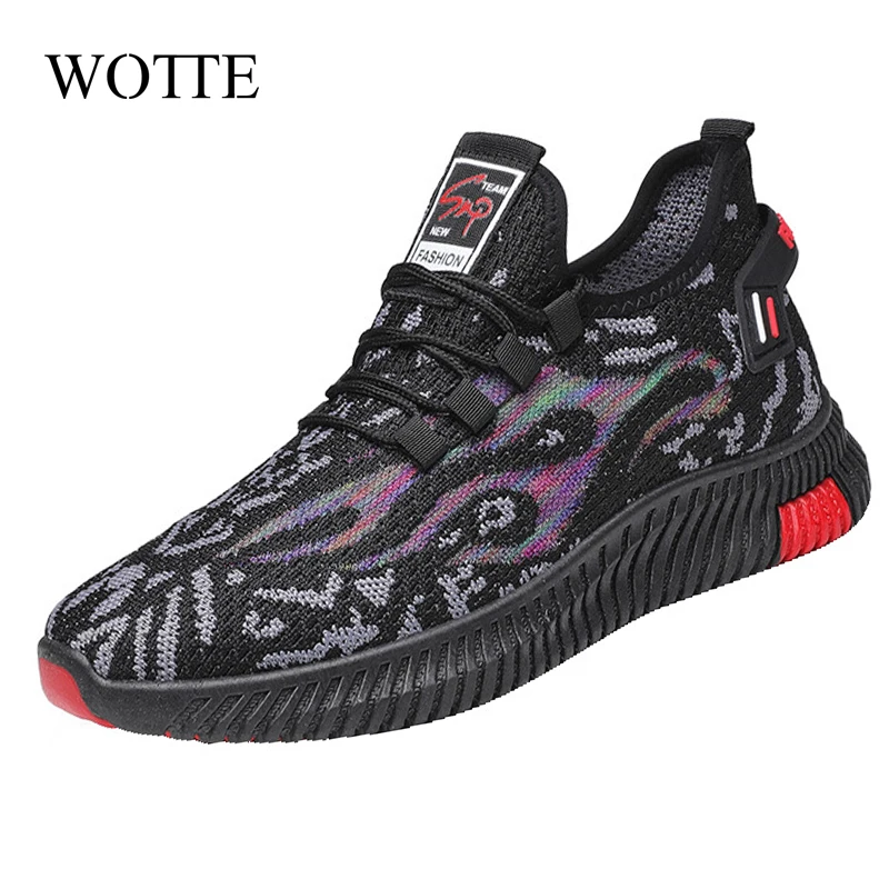 WOTTE Men Casual Shoes Lac-up Men Shoes Lightweight Comfortable Breathable Walking Sneakers Tenis masculino Zapatillas Hombre
WOTTE Men Casual Shoes Lac-up Men Shoes Lightweight Comfortable Breathable Walking Sneakers Tenis masculino Zapatillas Hombre