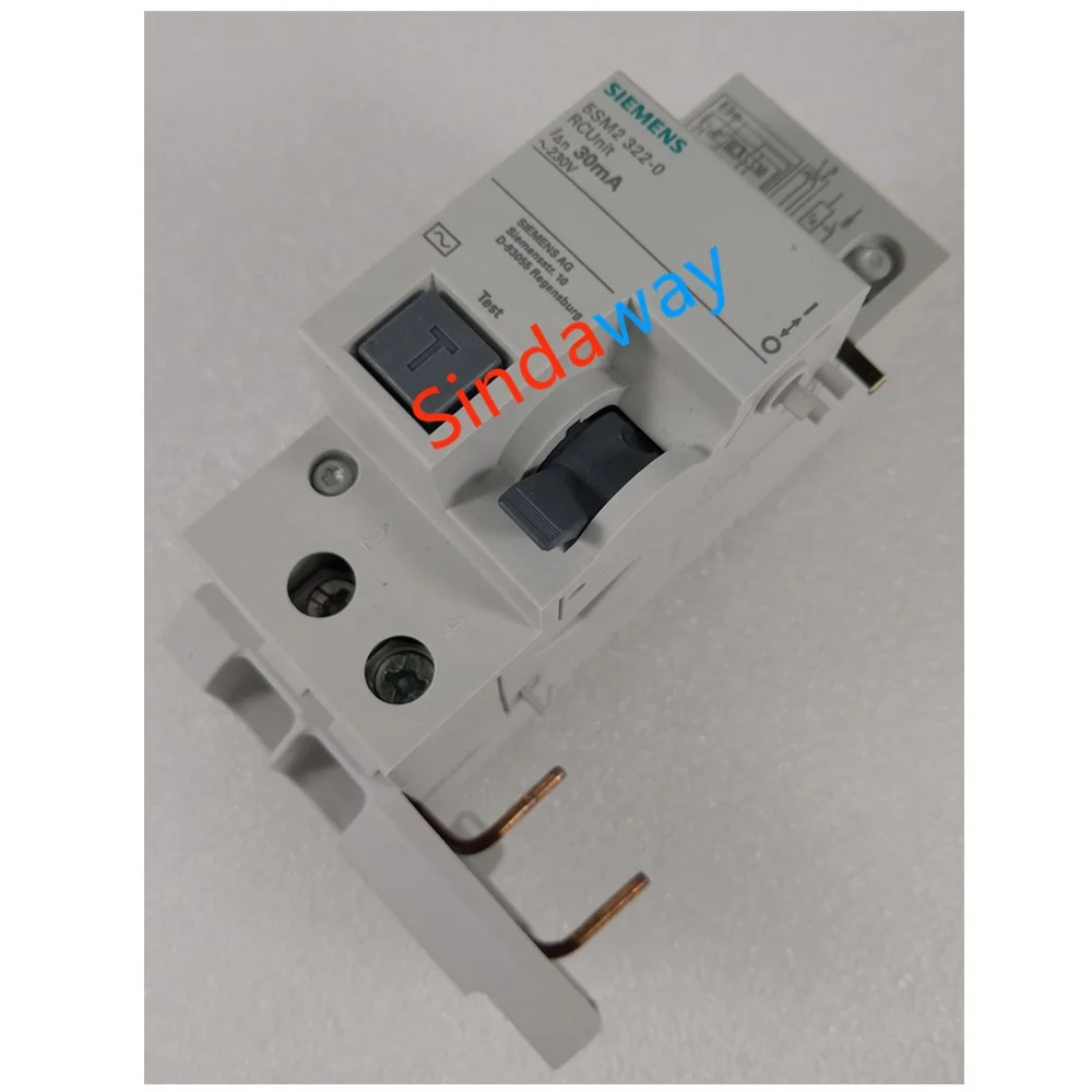NEW ORIGINAL 5SM2322-0 Bloco diferencial RC UNIT FOR MCB 5SY TYPE AC (WS), T=70MM 0.3-40A 2POLE IFN 30MA 230V
NEW ORIGINAL 5SM2322-0 Bloco diferencial RC UNIT FOR MCB 5SY TYPE AC (WS), T=70MM 0.3-40A 2POLE IFN 30MA 230V