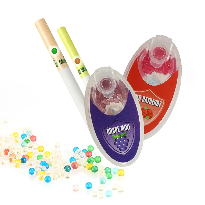 100pcs Mix Fruit Flavor Menthol Capsule Mint Beads Explosion Pops Cigarette Filter Brush Ball for Smoking Holder Accessories
100pcs Mix Fruit Flavor Menthol Capsule Mint Beads Explosion Pops Cigarette Filter Brush Ball for Smoking Holder Accessories