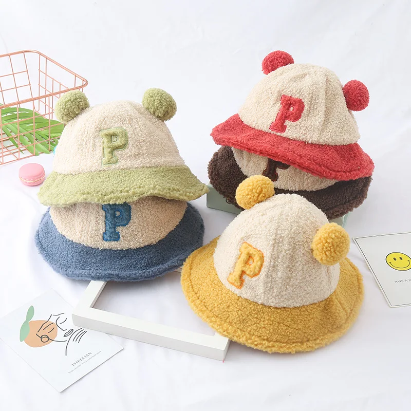 Child Embroidery Letter P Hat Solid Artificial Fur Warm Female Cap Winter Bucket Hat for 1-4Year Boy Girl Outdoor Sun Hat Gorras
Child Embroidery Letter P Hat Solid Artificial Fur Warm Female Cap Winter Bucket Hat for 1-4Year Boy Girl Outdoor Sun Hat Gorras