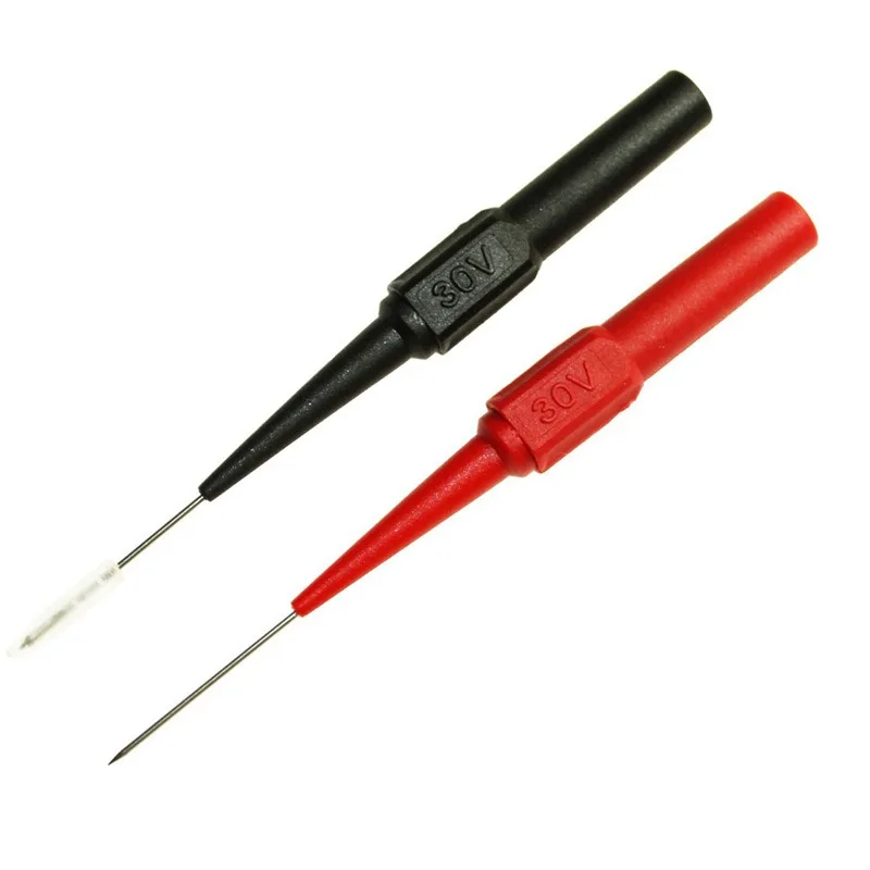 Car Multimeter Test Lead Extention Back Piercing Needle Tip Micro Pin Probes Tool 2 Pcs
Car Multimeter Test Lead Extention Back Piercing Needle Tip Micro Pin Probes Tool 2 Pcs