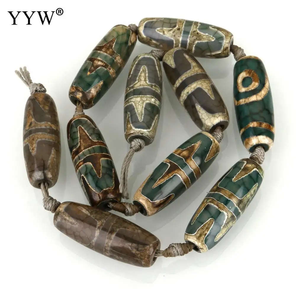 10PCs/Strand Green Tibetan Dzi Beads 14.5Inch Wholesale Vintage Loose Stone Beads for DIY Retro Bracelet Necklace Jewelry Making
10PCs/Strand Green Tibetan Dzi Beads 14.5Inch Wholesale Vintage Loose Stone Beads for DIY Retro Bracelet Necklace Jewelry Making