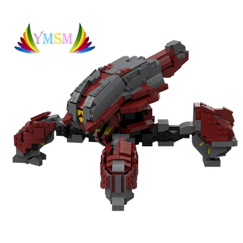 MOC-35252 Technical Building Blocks Classic Game Series Halo-Wars Banished Locust Model Bricks Diy Kids Toy Deco Gift for Xmas
MOC-35252 Technical Building Blocks Classic Game Series Halo-Wars Banished Locust Model Bricks Diy Kids Toy Deco Gift for Xmas