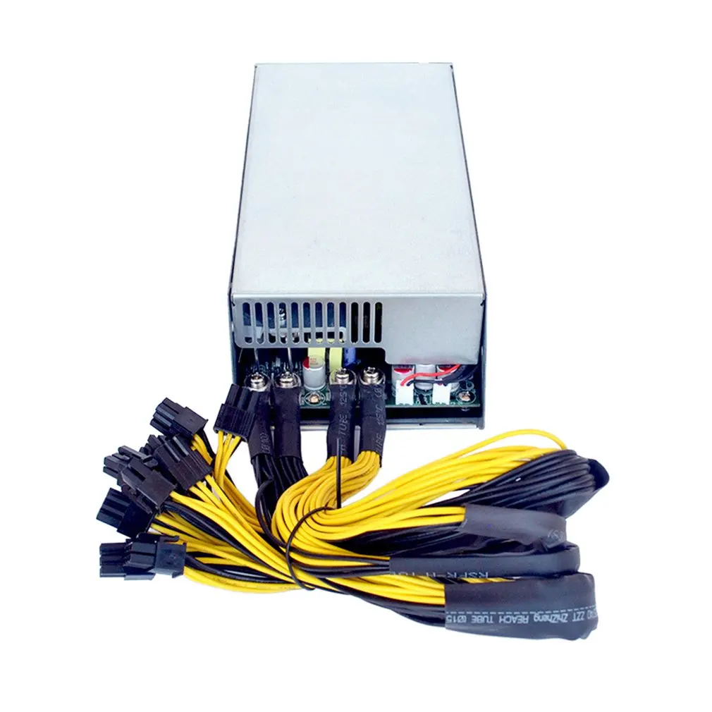 Mining Power Supply Computer Mining Machine Suitable For 6-8 Graphics Cards Durable Power Supply 2400W High Quality Hot Sale
Mining Power Supply Computer Mining Machine Suitable For 6-8 Graphics Cards Durable Power Supply 2400W High Quality Hot Sale
