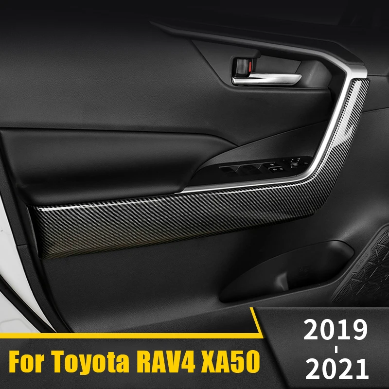 Car Interior Interior Door Panel Armrest Cover Trim Decor 4Pcs For Toyota RAV4 2019 2020 2021 RAV 4 XA50 ABS Plastic Accessories
Car Interior Interior Door Panel Armrest Cover Trim Decor 4Pcs For Toyota RAV4 2019 2020 2021 RAV 4 XA50 ABS Plastic Accessories