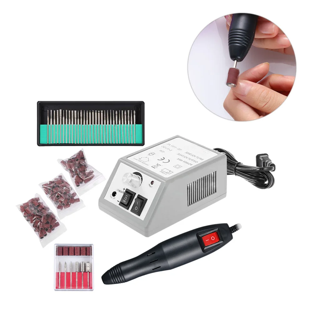 Electric Nail Drill Machine Set Sanding Bands Nail Care Set Nail Nursing Kit (Plug)
Electric Nail Drill Machine Set Sanding Bands Nail Care Set Nail Nursing Kit (Plug)