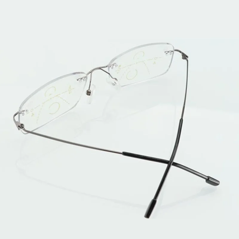 SUMONDY Progressive Blue Light Against Reading Glasses Women Men Rimless Dual-purpose Presbyopic Spectacles +100 TO +300 UR72
SUMONDY Progressive Blue Light Against Reading Glasses Women Men Rimless Dual-purpose Presbyopic Spectacles +100 TO +300 UR72
