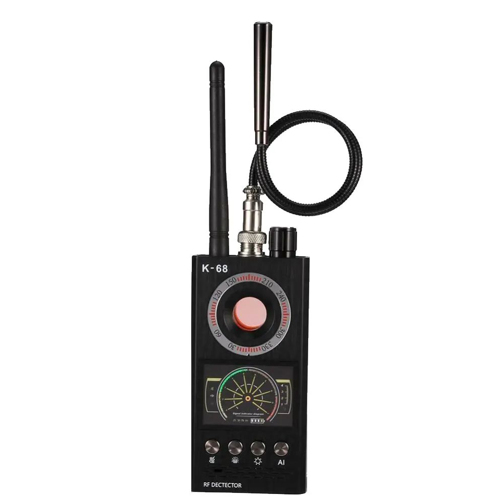 Anti Candid Camera Detector Device Wireless RF Signal Eavesdropping Pinhole Cam Audio Bug GSM GPS Wiretapping Scanner
Anti Candid Camera Detector Device Wireless RF Signal Eavesdropping Pinhole Cam Audio Bug GSM GPS Wiretapping Scanner