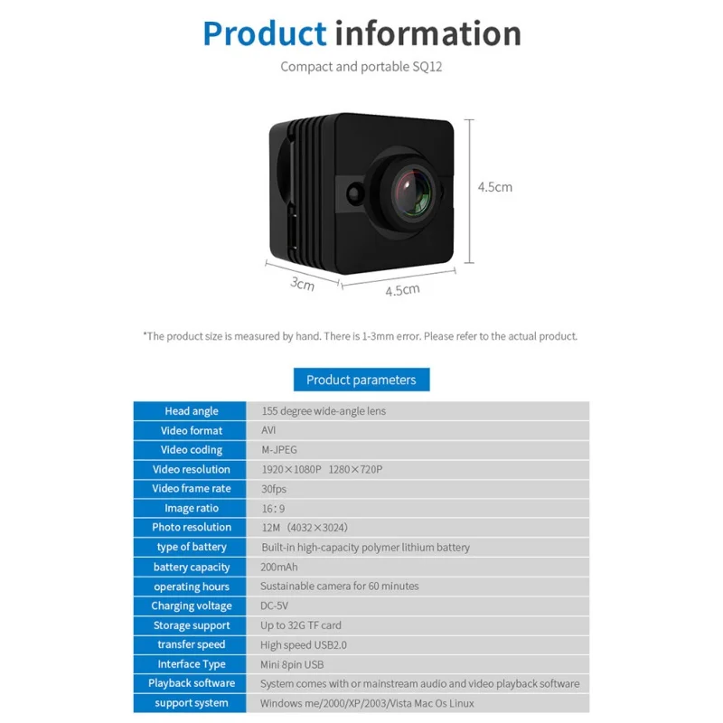 24-Hour Parking Monitoring Panoramic USB Car Recorder Infrared Night Vision HD Mini Camera Driving Recorder
24-Hour Parking Monitoring Panoramic USB Car Recorder Infrared Night Vision HD Mini Camera Driving Recorder