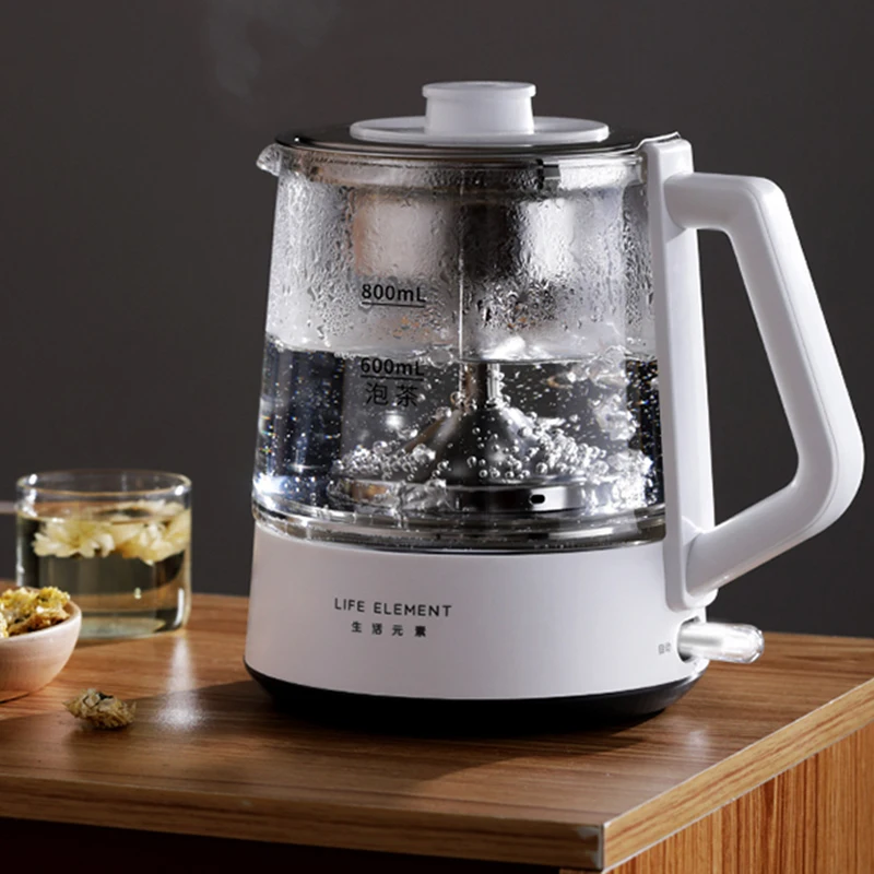 Life Element Electric Glass Kettle Tea Pot,Stainless Steel Tea Cooker самовар,Separated Tea Filter,0.8L,220V Healthy Pot
Life Element Electric Glass Kettle Tea Pot,Stainless Steel Tea Cooker самовар,Separated Tea Filter,0.8L,220V Healthy Pot
