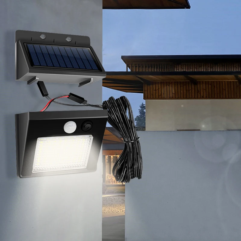 64LED Smart Solar Light Outdoor solar spotlight Waterproof For Garden Street Landscape Spotlight Wall Solar Powered Flood Lamp
64LED Smart Solar Light Outdoor solar spotlight Waterproof For Garden Street Landscape Spotlight Wall Solar Powered Flood Lamp