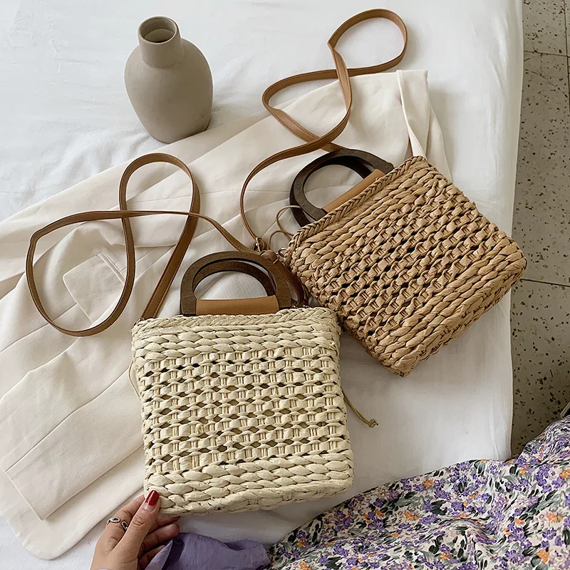 Summer Straw Bag Women Bohemian Straw Beach Bag Casual Handle Bag Large Capacity C rossbody Bag Handmade Lady Purse
Summer Straw Bag Women Bohemian Straw Beach Bag Casual Handle Bag Large Capacity C rossbody Bag Handmade Lady Purse