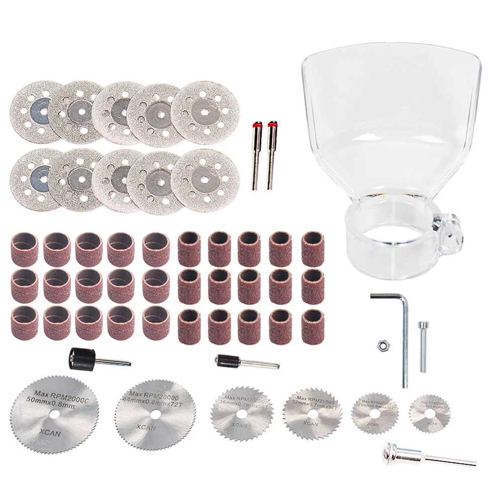 52PC Rotary Tool Kit Cutting Disc For Rotory Accessories Diamond Grinding Wheel Rotary Circular Saw Blade Abrasive Diamond Disc
52PC Rotary Tool Kit Cutting Disc For Rotory Accessories Diamond Grinding Wheel Rotary Circular Saw Blade Abrasive Diamond Disc