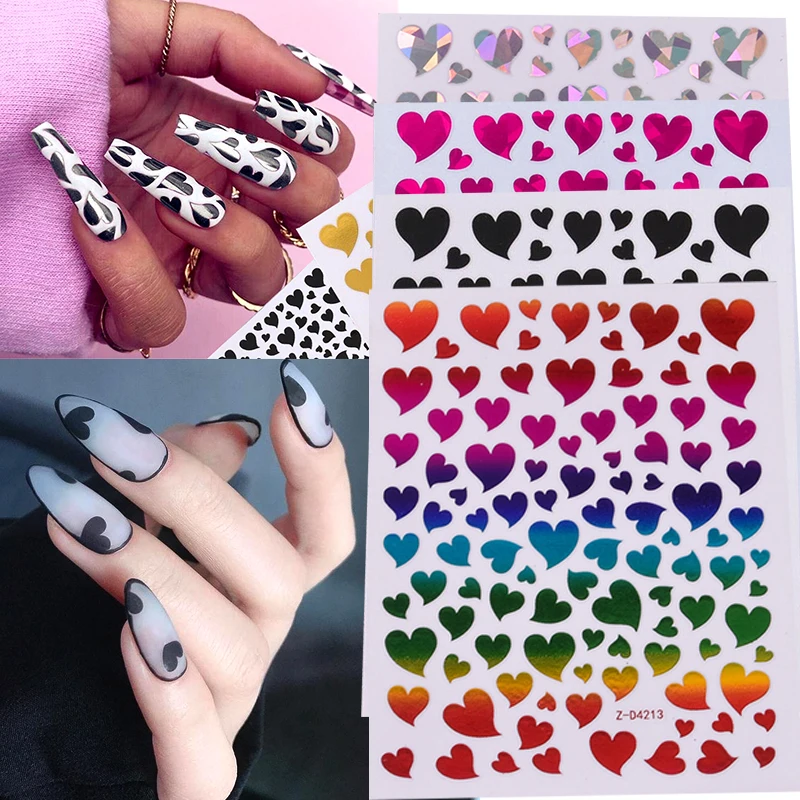 Love Heart Shape Peach Heart Nail Art Sticker DIY Nail Decals Holiday Color Graphic Colorful Nail Sticker Manicure Accessories
Love Heart Shape Peach Heart Nail Art Sticker DIY Nail Decals Holiday Color Graphic Colorful Nail Sticker Manicure Accessories