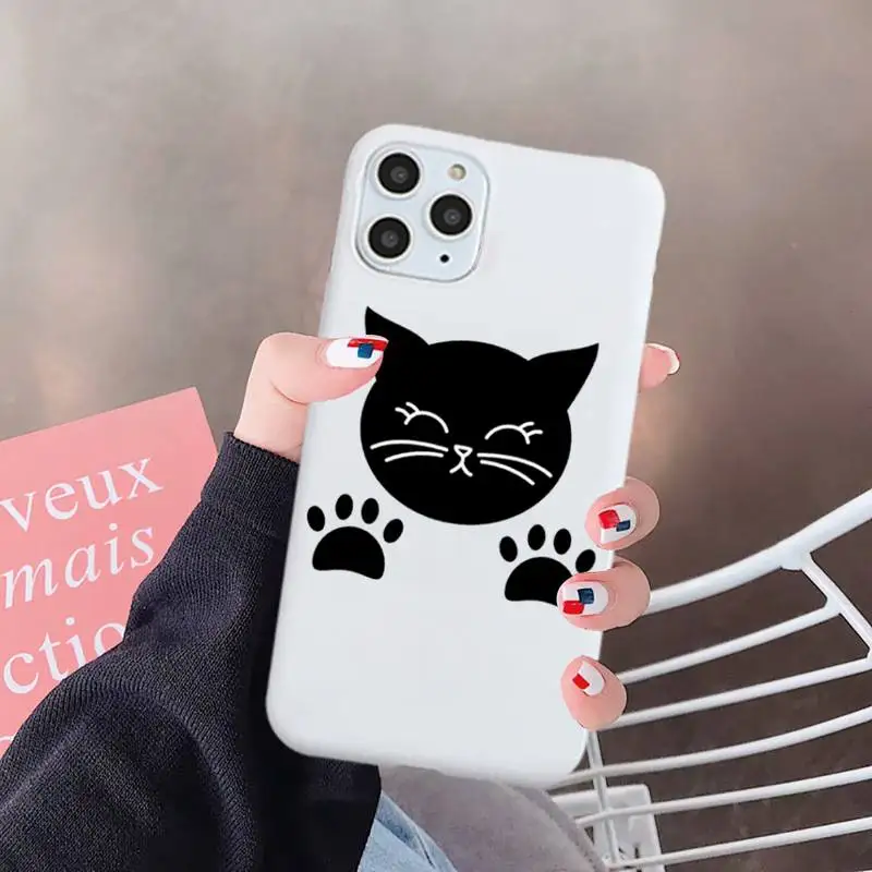 Cute cat scratching Phone Case White Candy Color for iPhone 6 7 8 11 12 s mini pro X XS XR MAX Plus
Cute cat scratching Phone Case White Candy Color for iPhone 6 7 8 11 12 s mini pro X XS XR MAX Plus