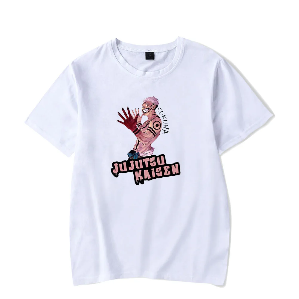 Jujutsu Kaisen T-shirts 2021 Summer New Fashion Hip hop Print Short Sleeve Casual Round Neck T shirts Clothes
Jujutsu Kaisen T-shirts 2021 Summer New Fashion Hip hop Print Short Sleeve Casual Round Neck T shirts Clothes