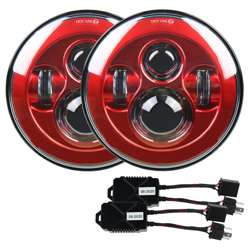 Car accessories 7 inch led headlight driving light Auto Lighting System with canbus for Jeep
Car accessories 7 inch led headlight driving light Auto Lighting System with canbus for Jeep