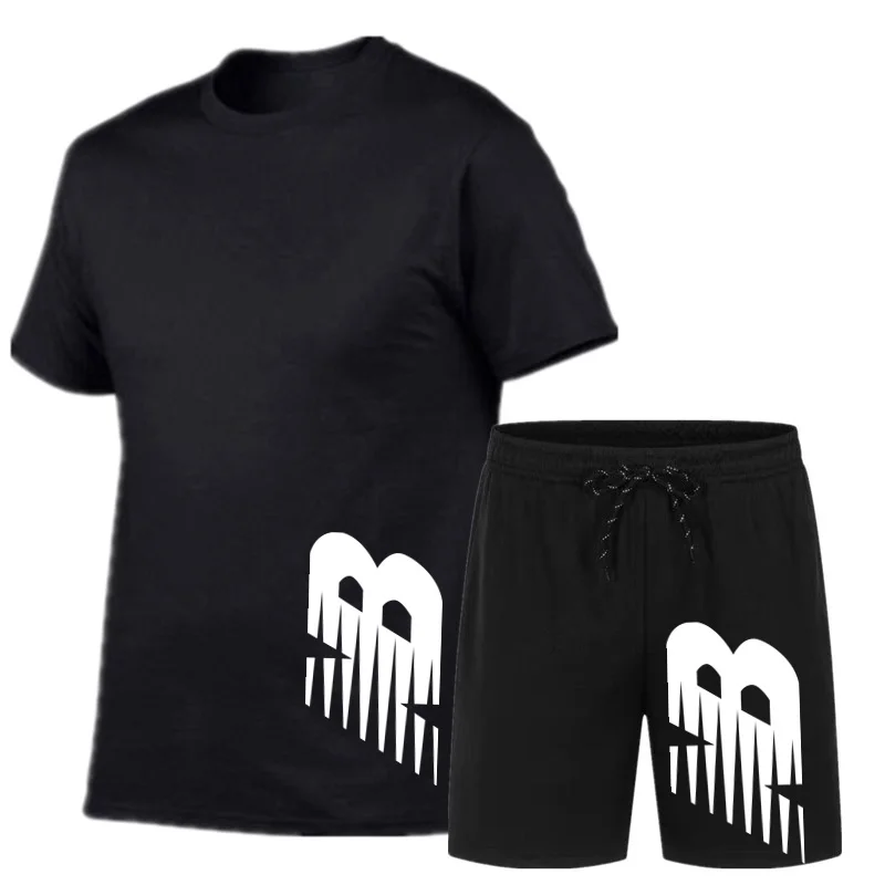 Men's casual cotton T-shirt + loose sports shorts 2021 fashion short sleeve men's wear
Men's casual cotton T-shirt + loose sports shorts 2021 fashion short sleeve men's wear