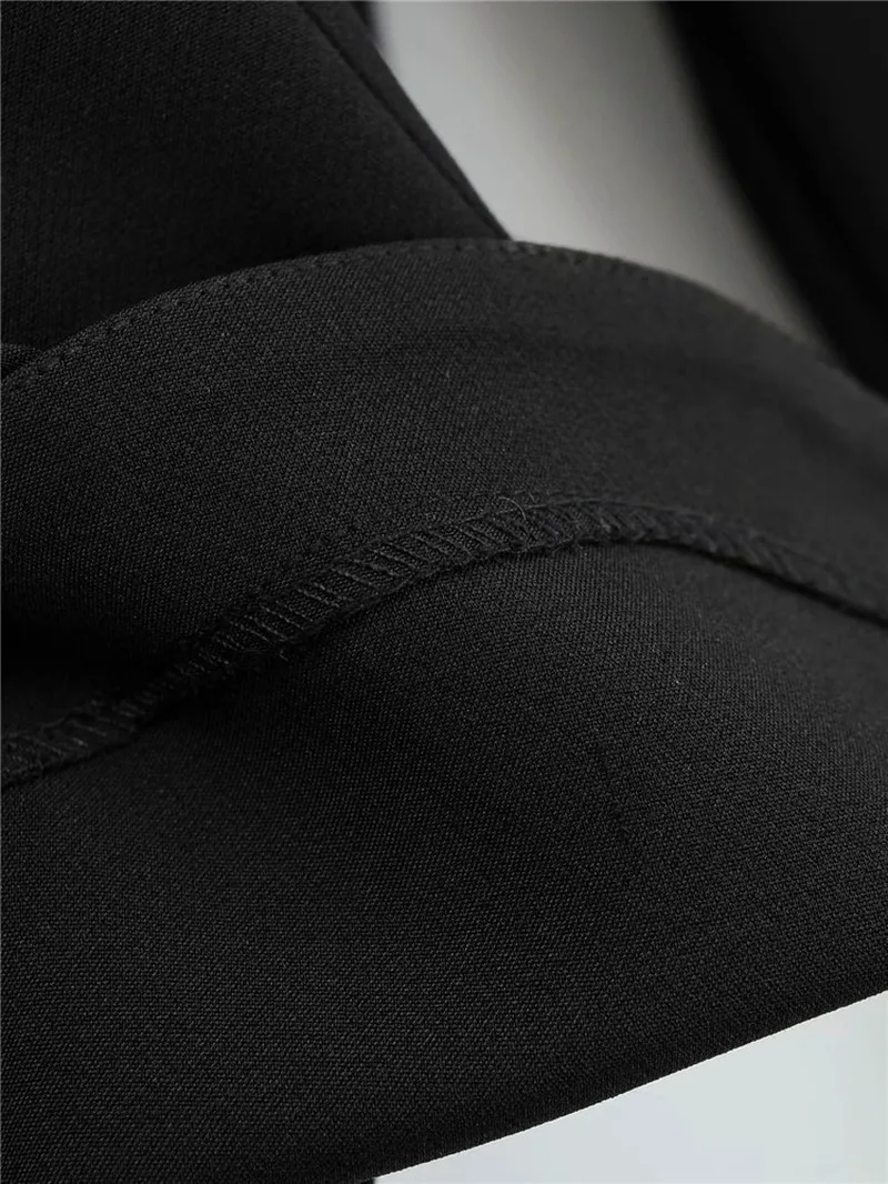 2021 Black Blazer Suit Pants Solid Colors High Waist Flare Pants Women Simple All Match Office Casual Commute Tailored Trousers
2021 Black Blazer Suit Pants Solid Colors High Waist Flare Pants Women Simple All Match Office Casual Commute Tailored Trousers