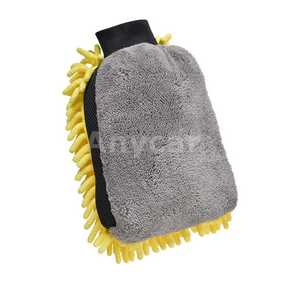 Перчатка Коралловая перчатка для мытья машины мягкая впитывающая высокой Мойки